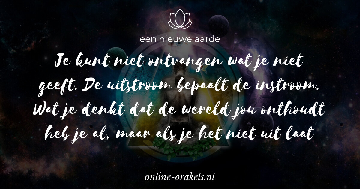 Eckhart Tolle Een Nieuwe Aarde Kaart 32 Een nieuwe aarde Online Orakels