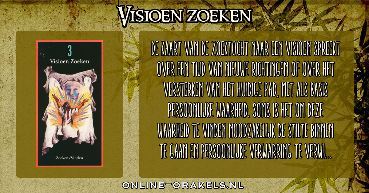 Visioen zoeken Moeder aarde orakelkaarten Online Orakels