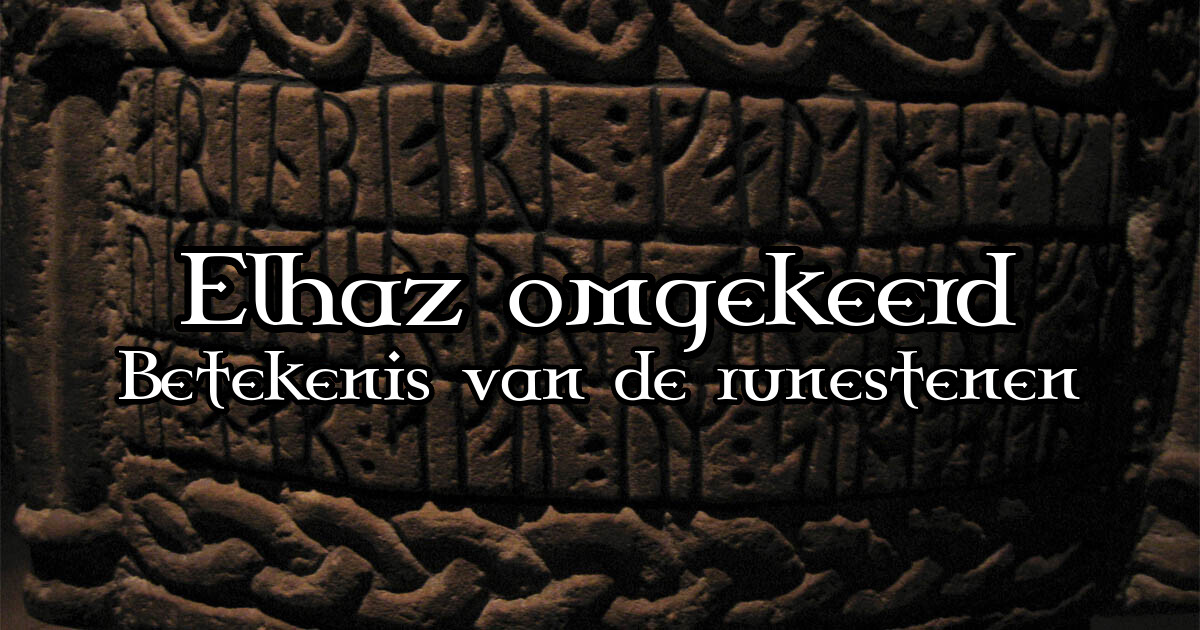 Runesteen Elhaz omgekeerd Runen Online Orakels