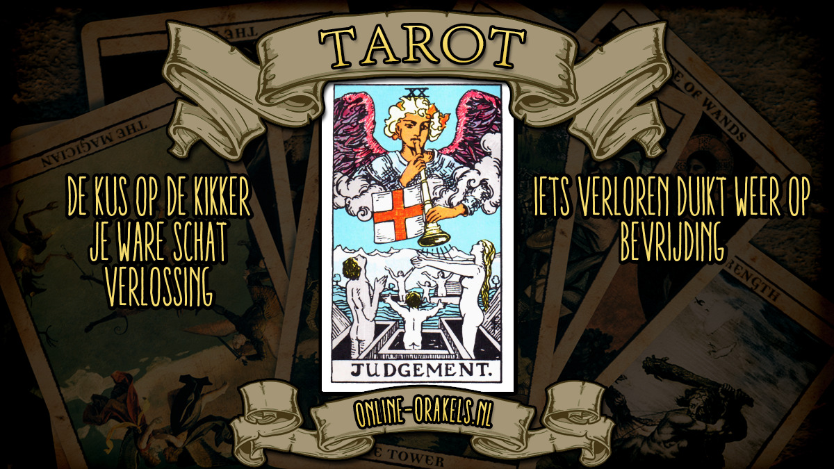 Tarotkaart Het Oordeel Tarot Online Orakels