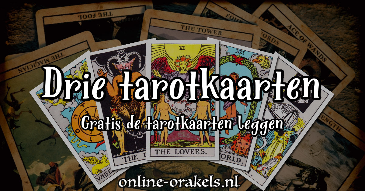 Drie tarotkaarten Tarot |