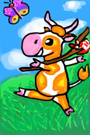 Crazy Little Cows Tarot