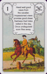 Mlle Lenormand Blue Owl